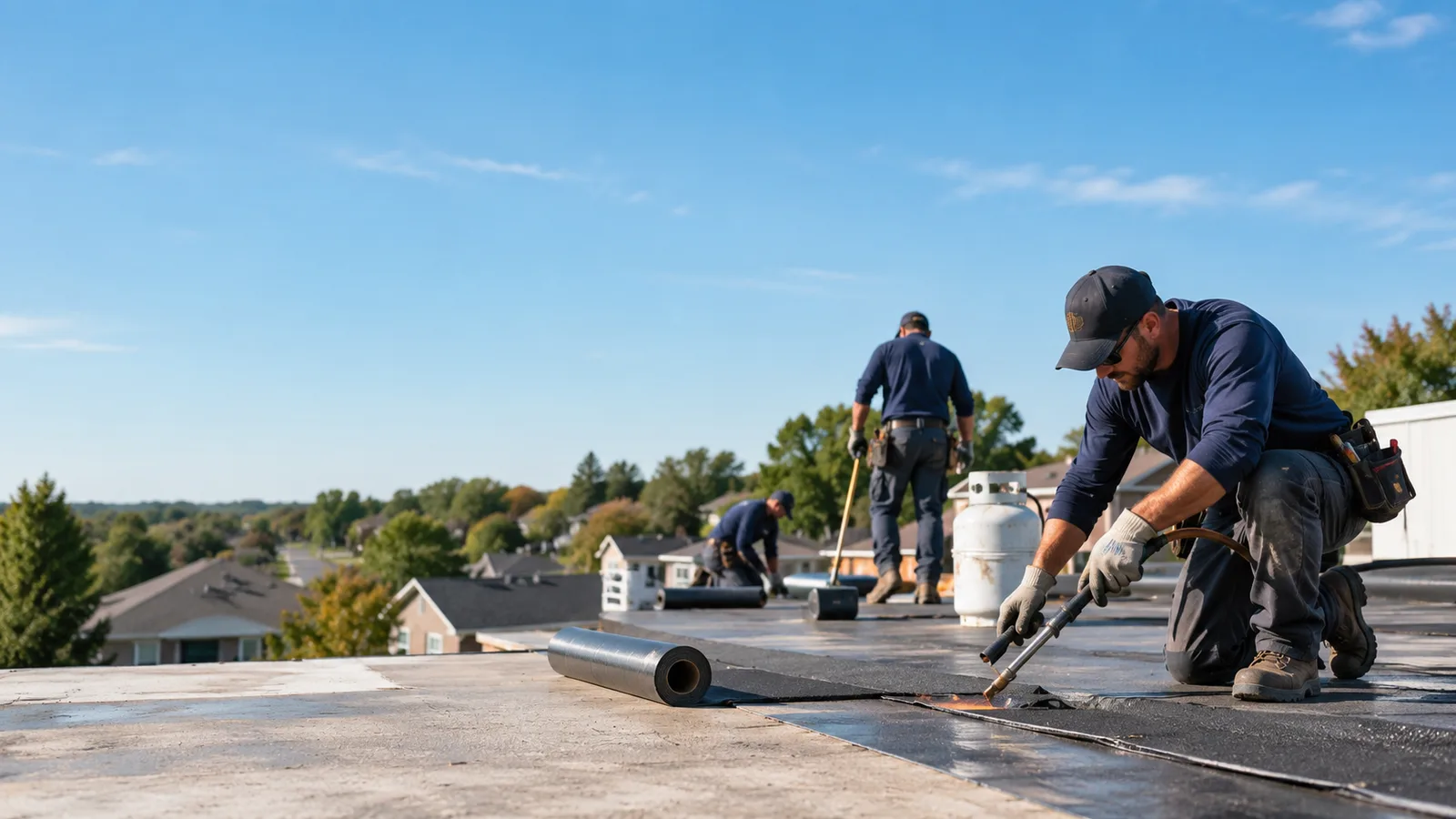 Flat Roof Leak Repair providers in Ingalls, IN
